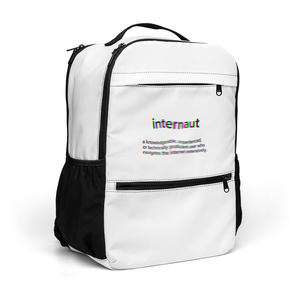 'internaut' definition backpack